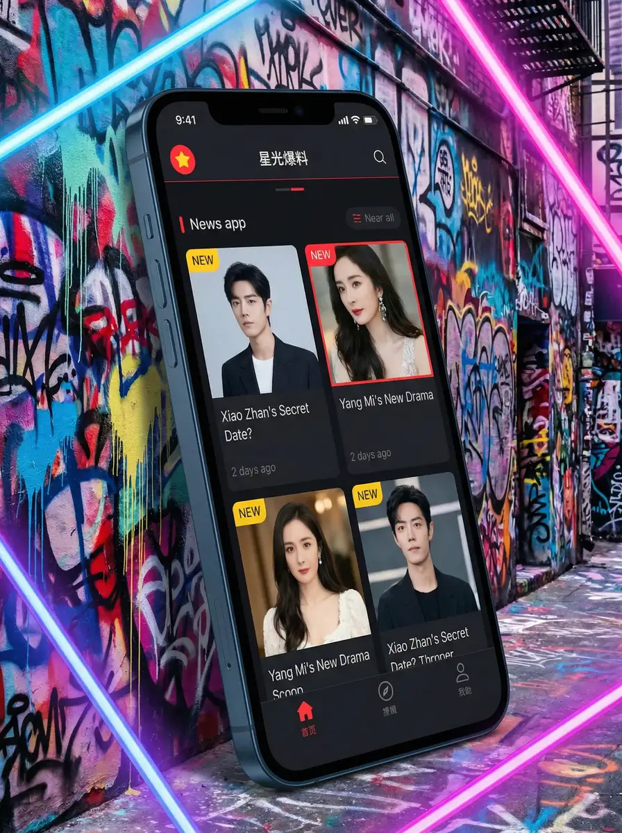 新疆楼凤 APP界面展示 - 掌上吃瓜神器